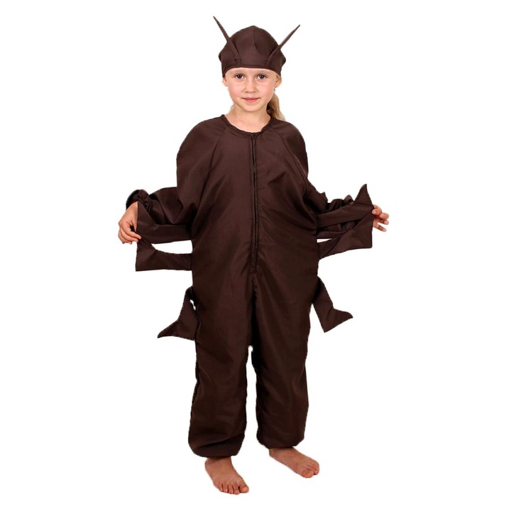 Costum furnica copii, Brak, Maro, 130-140cm