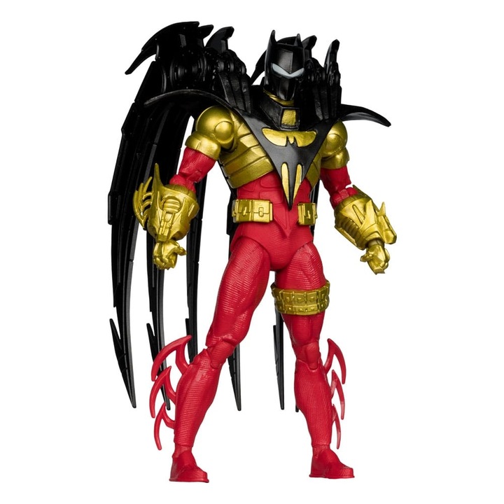 Figurina articulată McFarlane Toys Azrael Batman (Knightquest), 19 cm, 22 puncte de articulație, suport inclus