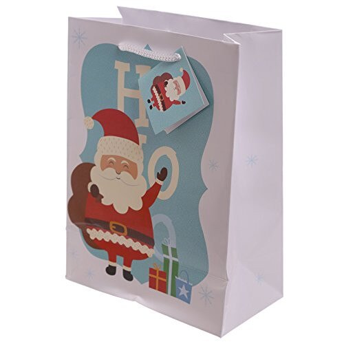 Punga medie pentru cadouri - Christmas Friends Design