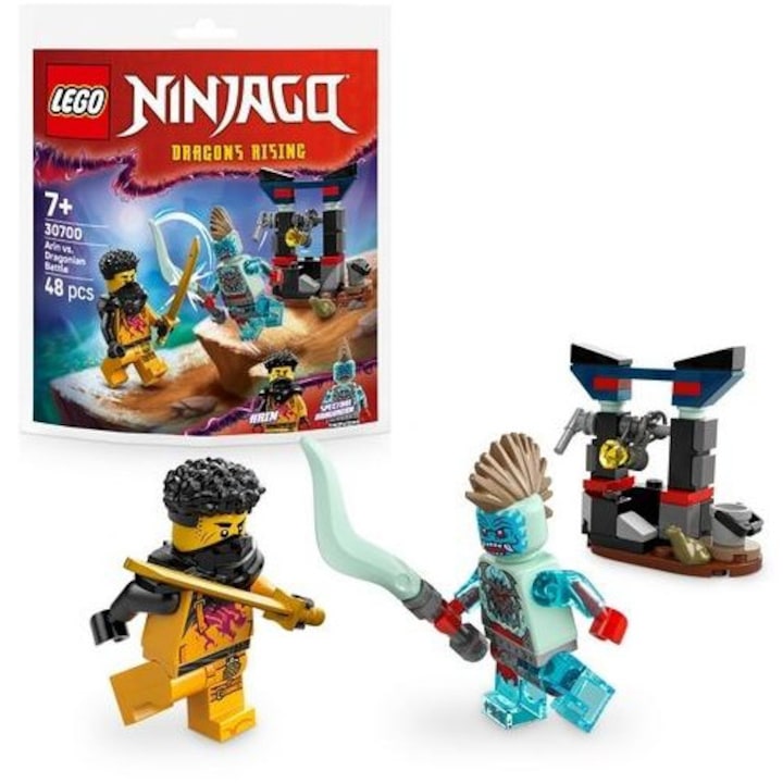 Конструктор LEGO NINJAGO 30700, Арина и Драконът, 2 минифигурки