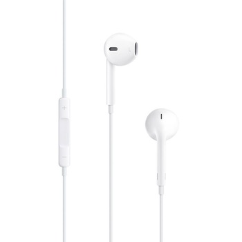 Casti audio originale Apple EarPods cu telecomanda, MD827, Stereo, Alb Casti audio originale Apple EarPods cu telecomanda, MD827, Stereo, Alb