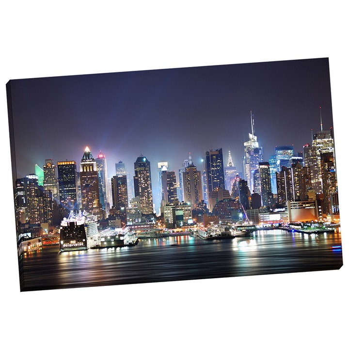 Tablou grand canvas "Arhitectura New York" - 120 x 80 cm
