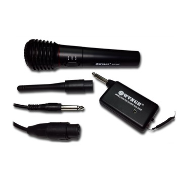Microfon wireless WG, portabil + 2 baterii Microfon wireless WG, portabil + 2 baterii