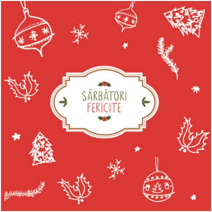 Felicitare - Sarbatori Fericite