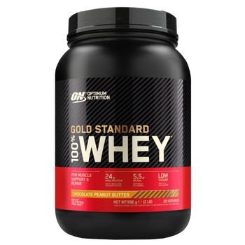 Optimum Nutrition ON 100% Whey Gold Standard chocolate peanut butter, 908g Optimum Nutrition ON 100% Whey Gold Standard chocolate peanut butter, 908g