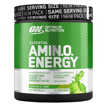 Aminoacizi, BCAA Optimum Nutrition ON Amino Energy Lemon & Lime, 270g Aminoacizi, BCAA Optimum Nutrition ON Amino Energy Lemon & Lime, 270g