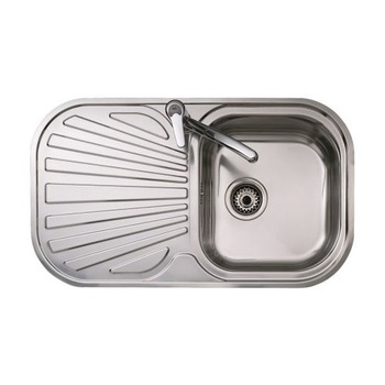 Chiuveta Bucatarie Teka Stylo 1B 1D , 828 x 485, Incorporata, Inox Microtexturat, reversibil Chiuveta Bucatarie Teka Stylo 1B 1D , 828 x 485, Incorporata, Inox Microtexturat, reversibil