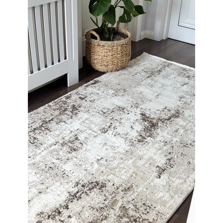 Covor DOLCE Rustic Elegance, Poliester, Bej, 120 x 200 cm