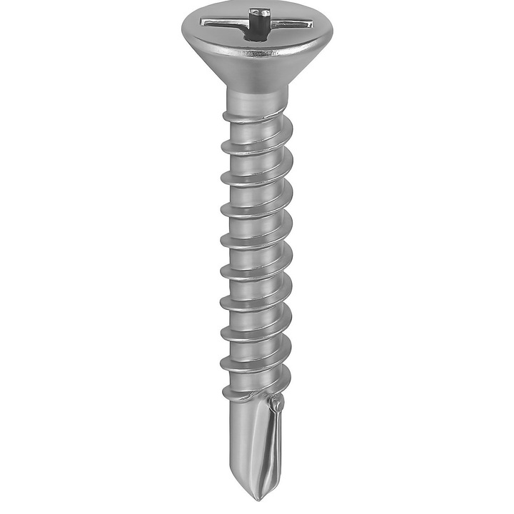 Set 200 buc - Surub autoforant cap inecat DIN 7504P 4.8x16 inox A2