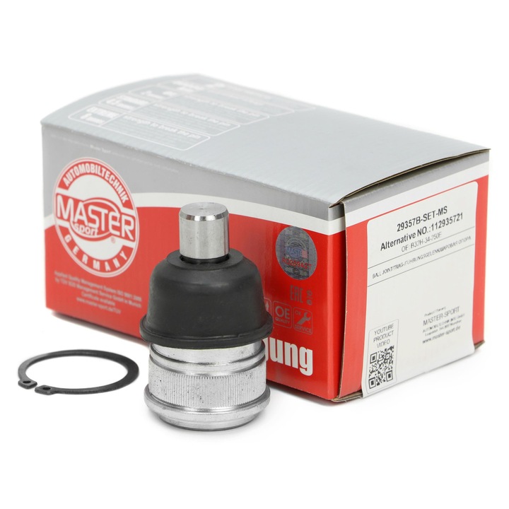 Lengőkar csavar, Master-Sport, 45,5x80mm, MAZDA 2 sedanhoz, MAZDA 3-hoz, MAZDA 5-höz