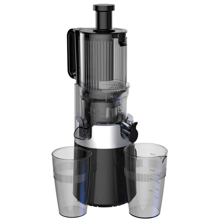 Storcator, Klausberg, negru, 150 W, tehnologie de stoarcere la rece, design elegant