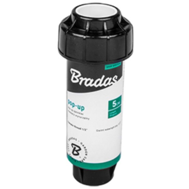 Изскачащ разпръсквач 2", Bradas, 5см височина, 3/8" външна, 1/2" вътрешна