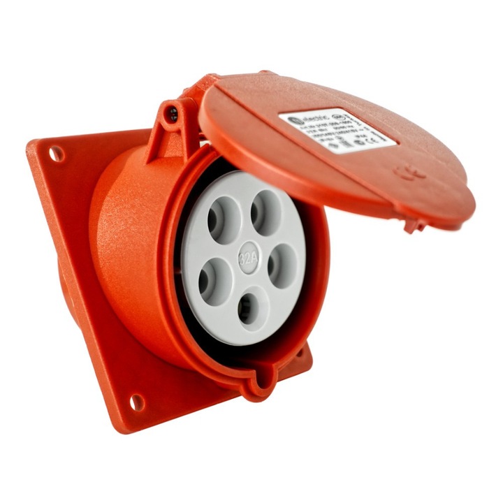 Prize tablicowe TP Electric 400V 16A/5P, IP44, 83x90mm