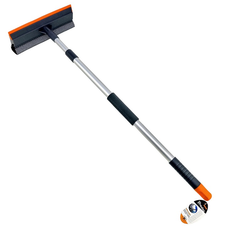 Stergator geam 10", BRADAS, telescopic 75-120cm, latime 25cm, aluminiu