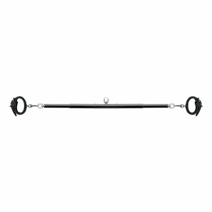 Set bara imobilizare cu catuse, metal, cu reglaj, Easytoys Fetish Collection, 70-90 cm
