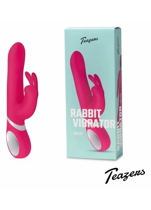 Vibrator rotativ Dream Toys Dynamic Rabbit cu vibrații, silicon