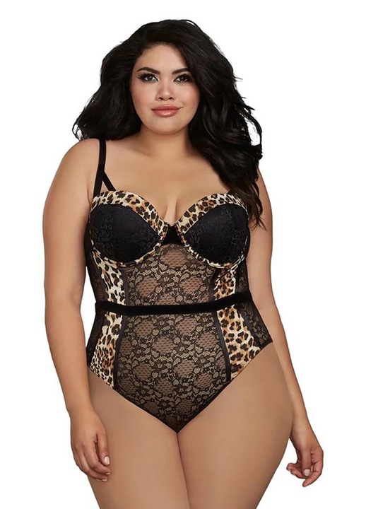 Test szexi - 86455, Fekete