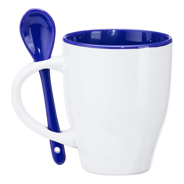 Kerámia bögre kanállal