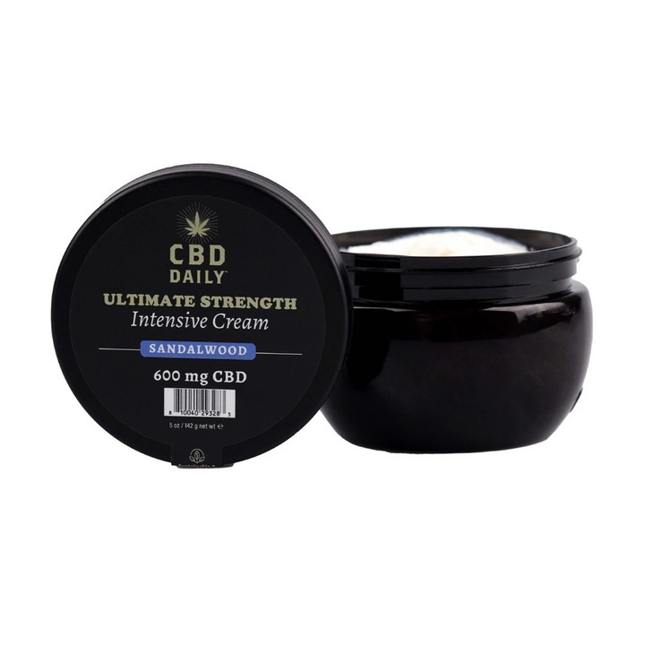 CBD-s bőrkrém, Earthly Body, 42g, szantálfaolaj, vegán formula