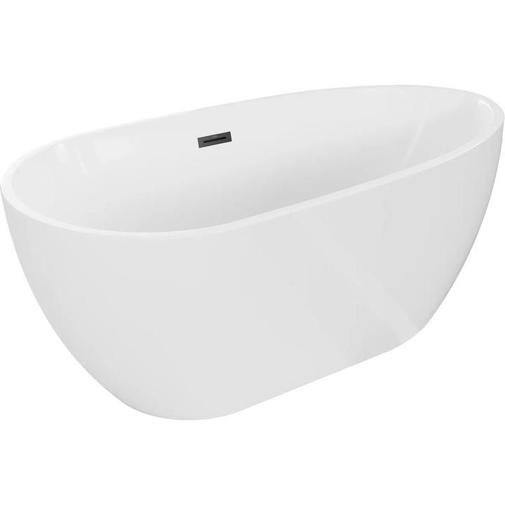 Cada freestanding Mexen Eos, alb, 150x75cm