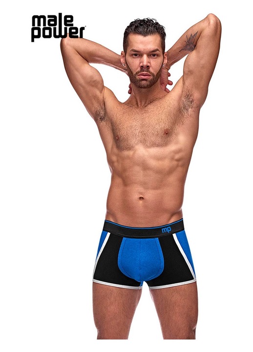 Szexi férfi boxeralsó, Male Power, pamut/elasztán, többszínű