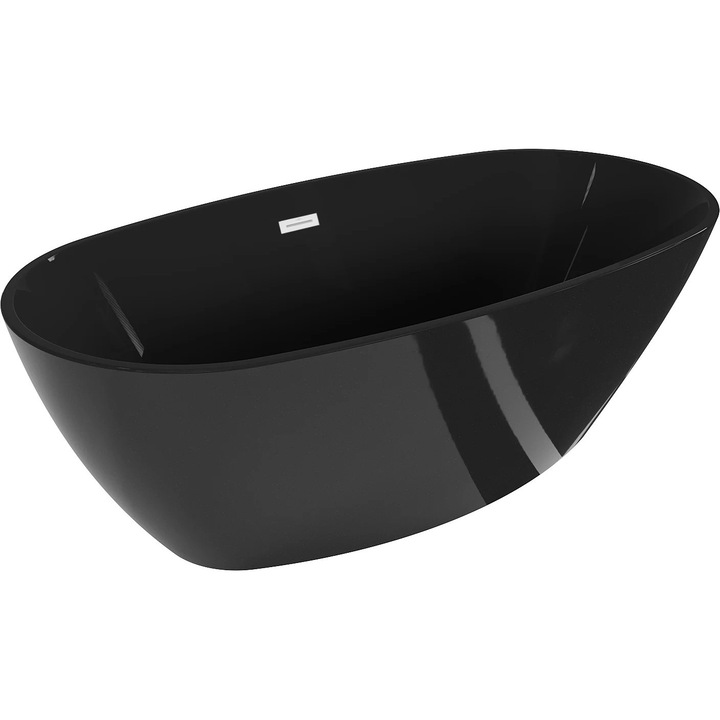 Mexen Eris cada 170 x 80 cm, neagra, cu preaplin