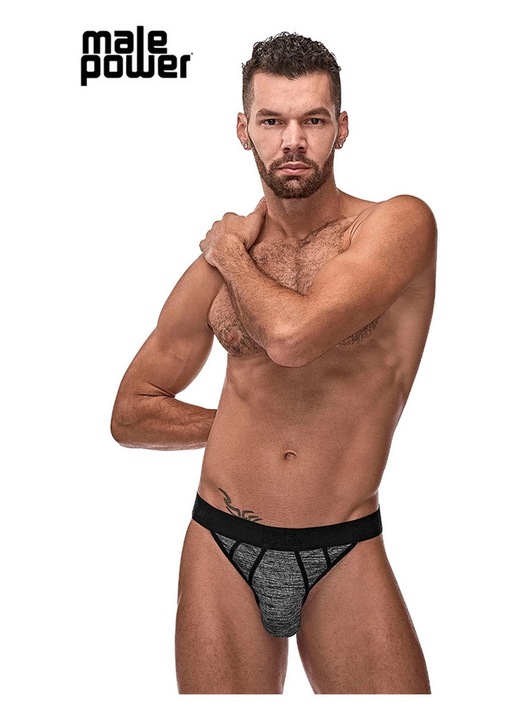 Sportos férfi alsónadrág Male Power, kétszínű, fakó hatással, légáteresztő anyag, S-M INTL