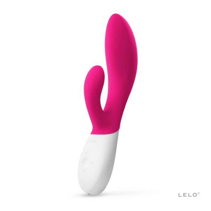Вибратор Lelo Ina Wave 2, технология WaveMotion, 12 програми, 20x6,5x4,5cm, розов