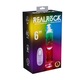 Вибратор Dildo RealRock, 15 см, прозрачен