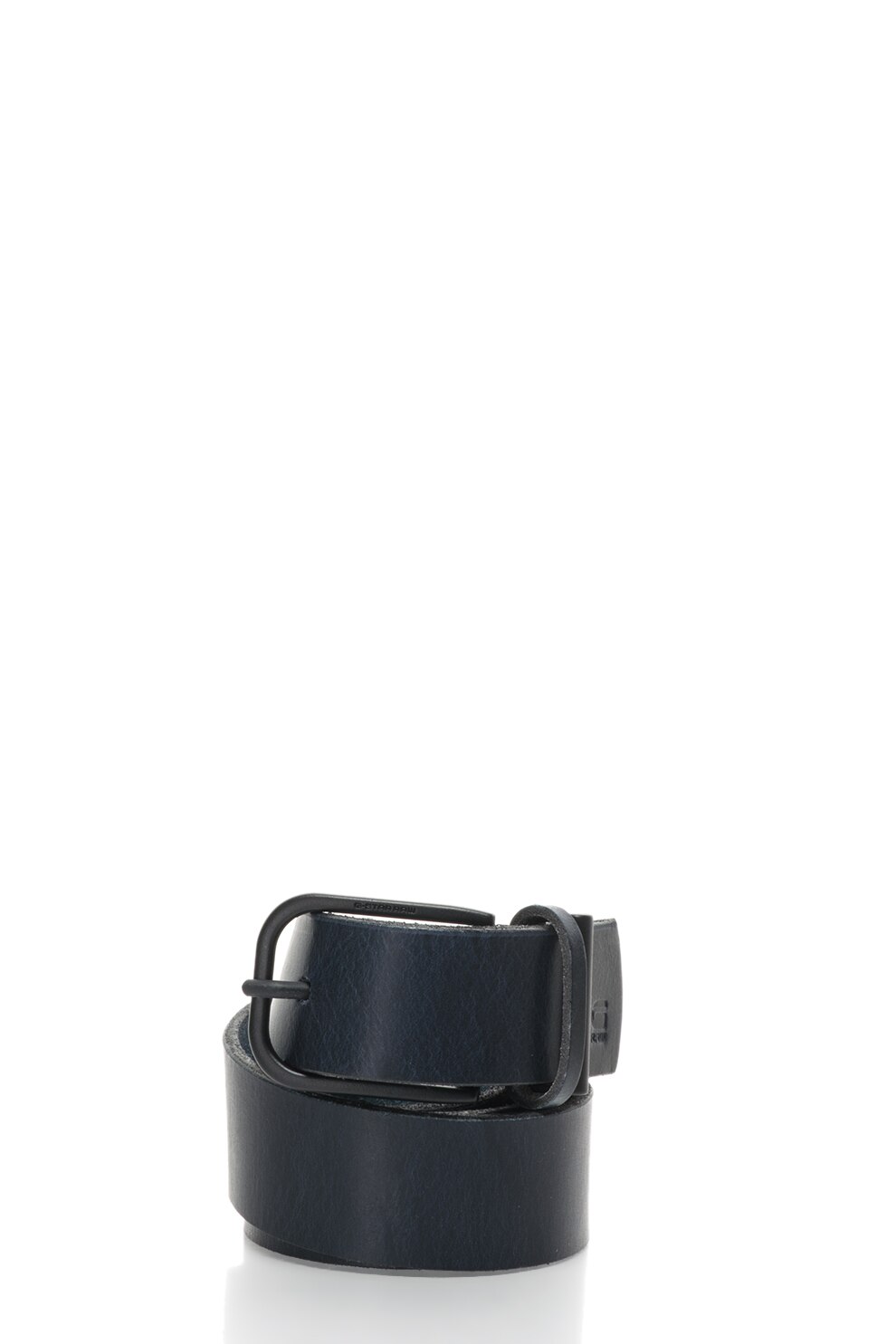 G-Star RAW, Curea de piele Carley, Albastru prafuit, 90 Standard