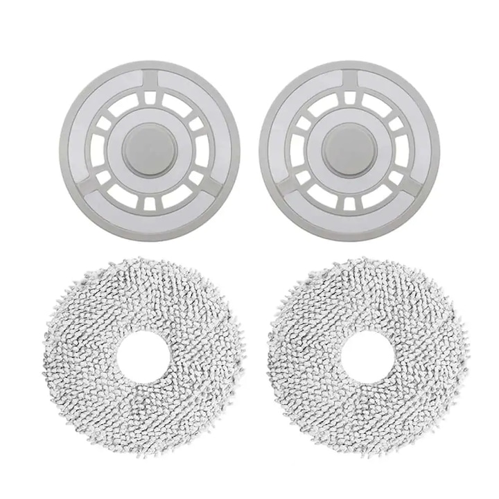 2 db felmosó és 2 db felmosótartó PAA-home, kompatibilis a Xiaomi X20 Max / X20 Pro porszívókkal