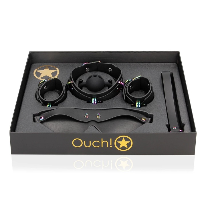 Set bdsm, Ouch! by Shots, Kiiroo Venice Sample Box, 6x10 ml