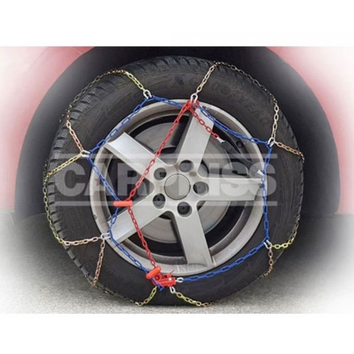 Set lanturi antiderapante CARPRISS, 2 piese, dimensiuni universale, 185/60R14, 195/55R14, 195/40R16, 215/40R14