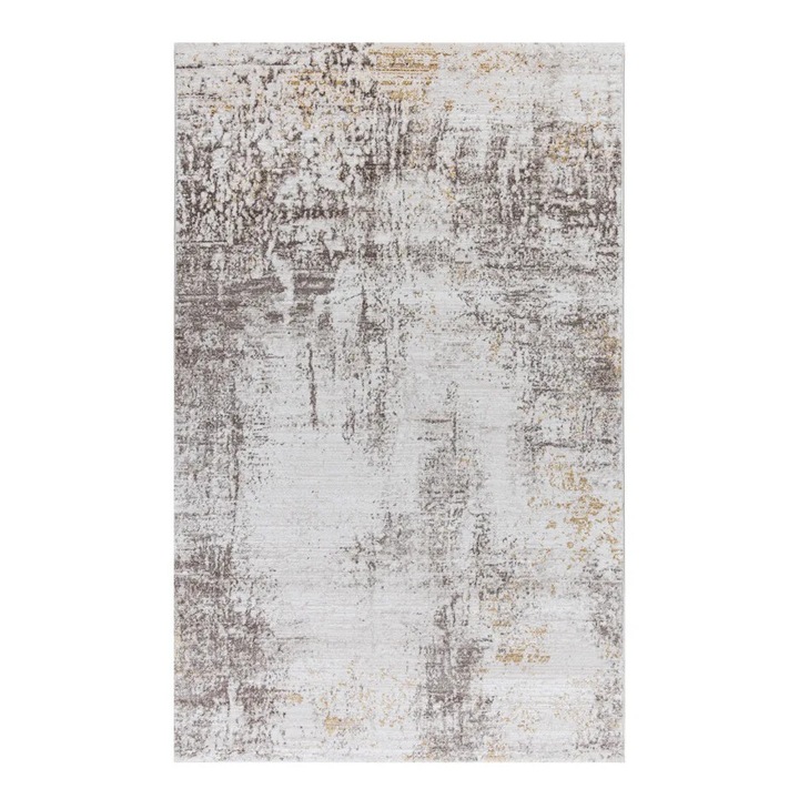 Covor San Marco, Modern, 150x230 CM, Culoare Crem/Maro, Cod: LG241A