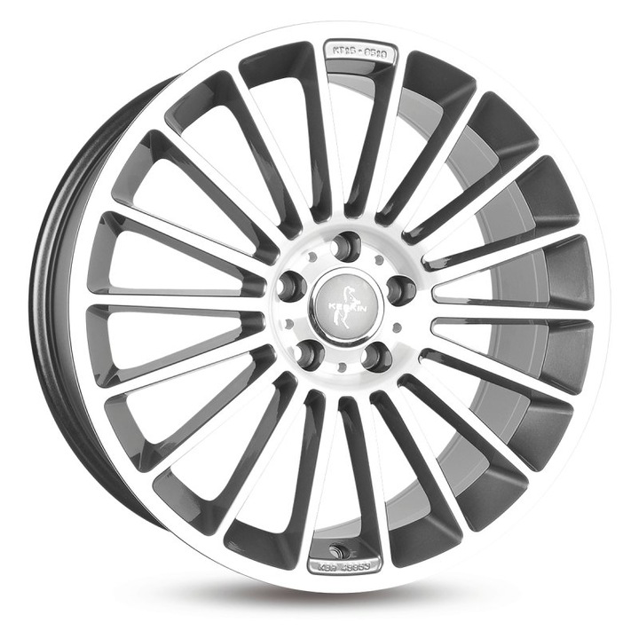 Janta aliaj Keskin tuning KT15 PALLADIUM FRONT POLISH 7x17 5x108 et48