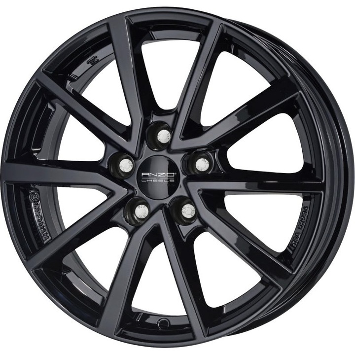 Janta aliaj Anzio VEC Gloss black 6.5x17 5x114.3 et30