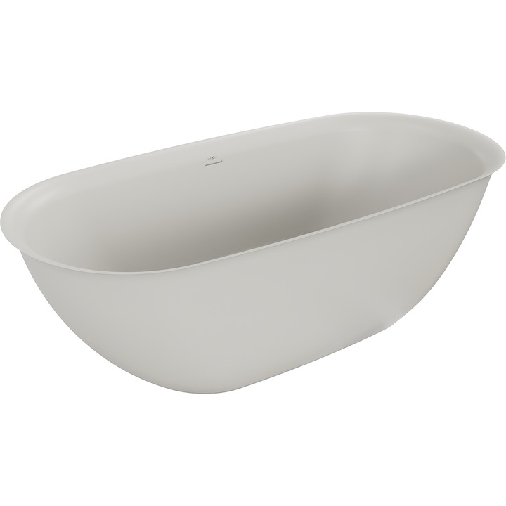 Mexen Siena cada de baie independenta din conglomerat 170 x 80 cm, beton mat - 57291708061