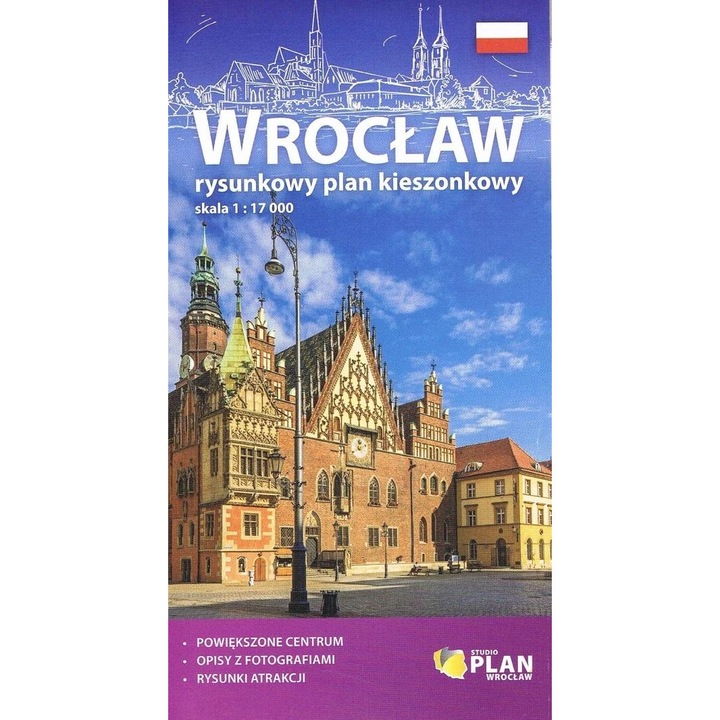kieszonkowy rysunkowy - Wrocław 1:17 000, Plan