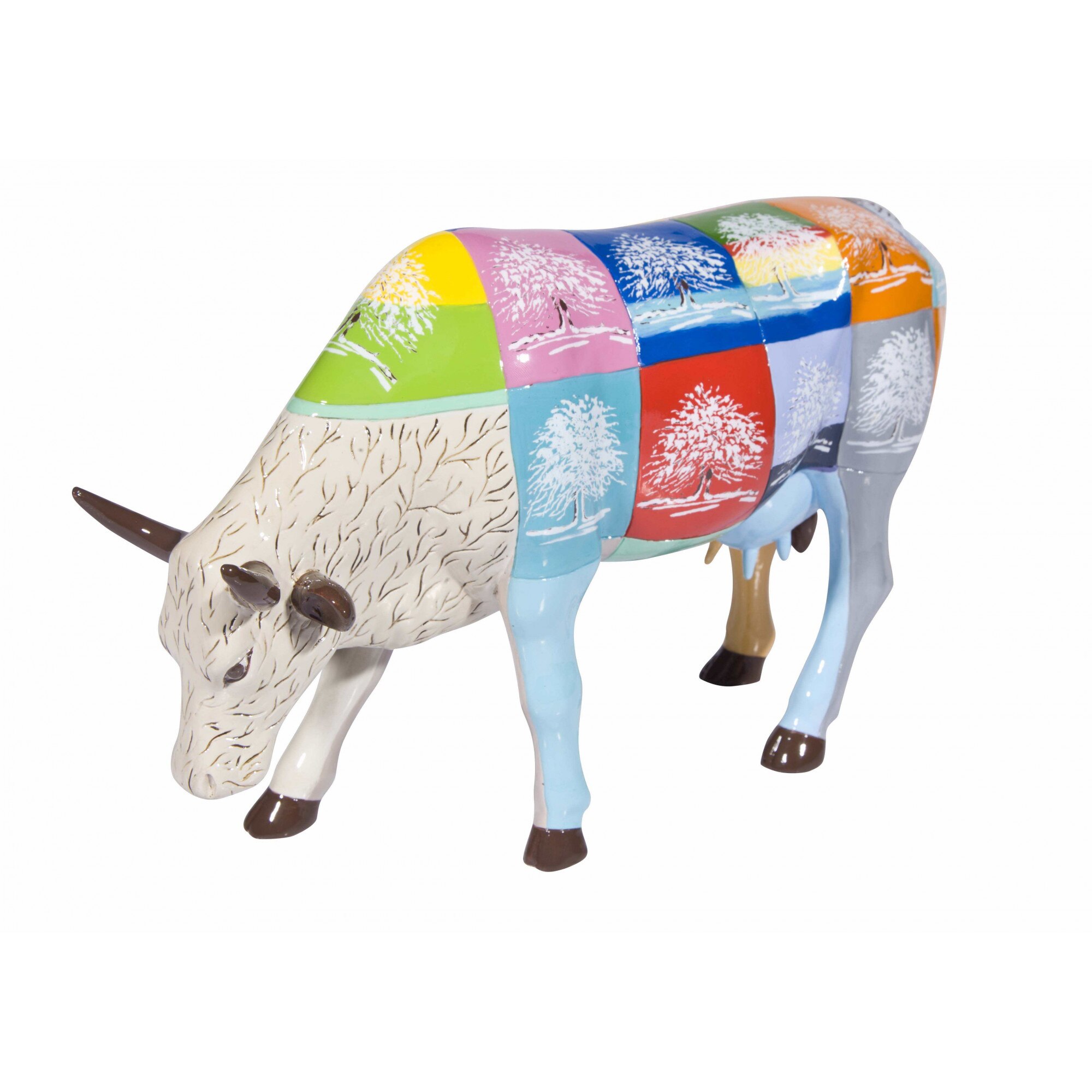 Figurina vacuta, CowParade, Tree of Life, L