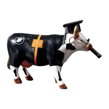 Figurina vacuta, CowParade, Cow Doutora, M, ceramica Figurina vacuta, CowParade, Cow Doutora, M, ceramica