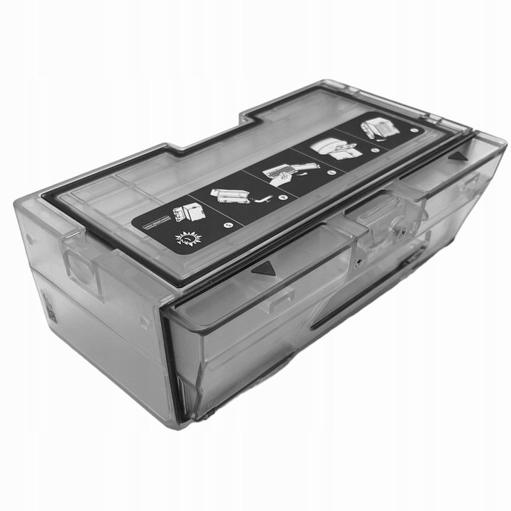 Portartály, Roborock, S8, Új, Eredeti, Szűrővel, Műanyag, Szürke