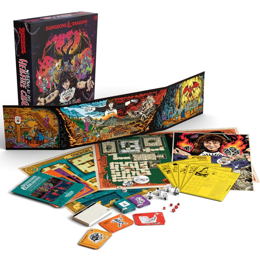 Joc de societate Wizards of the Coast, D&D, Stranger Things