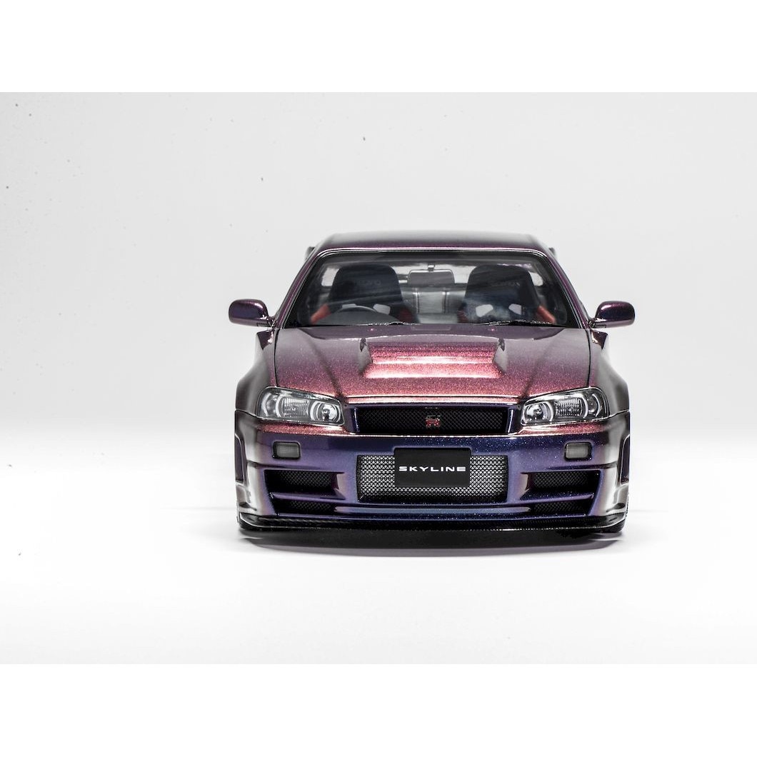 Macheta auto Nissan Skyline GT -R GT R (R34) Z-T une (Midnight