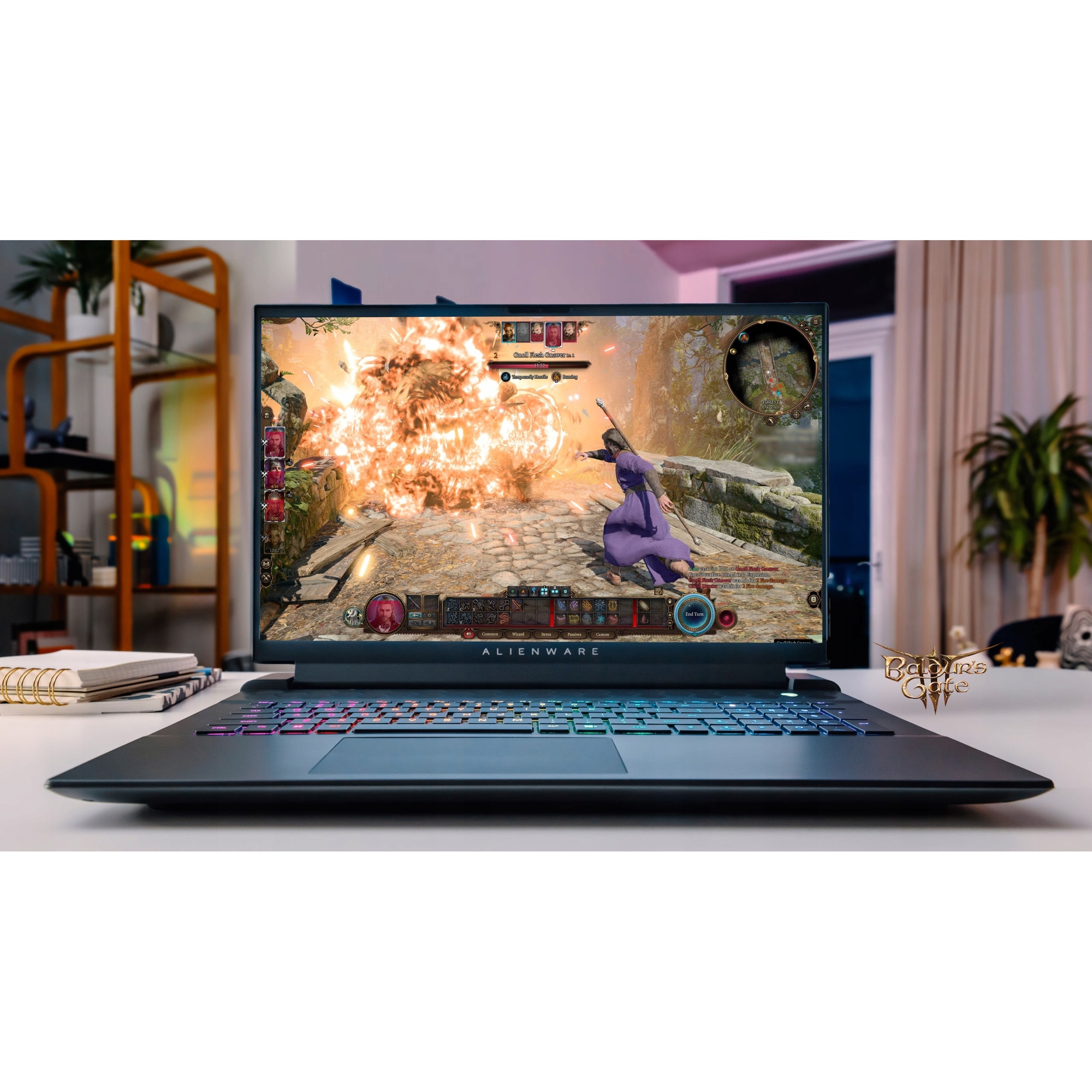 Laptop Dell Alienware m18 R2 i9-14900HX, 32GB, 2TB SSD, RTX 4080 QHD+, 165Hz, Win11