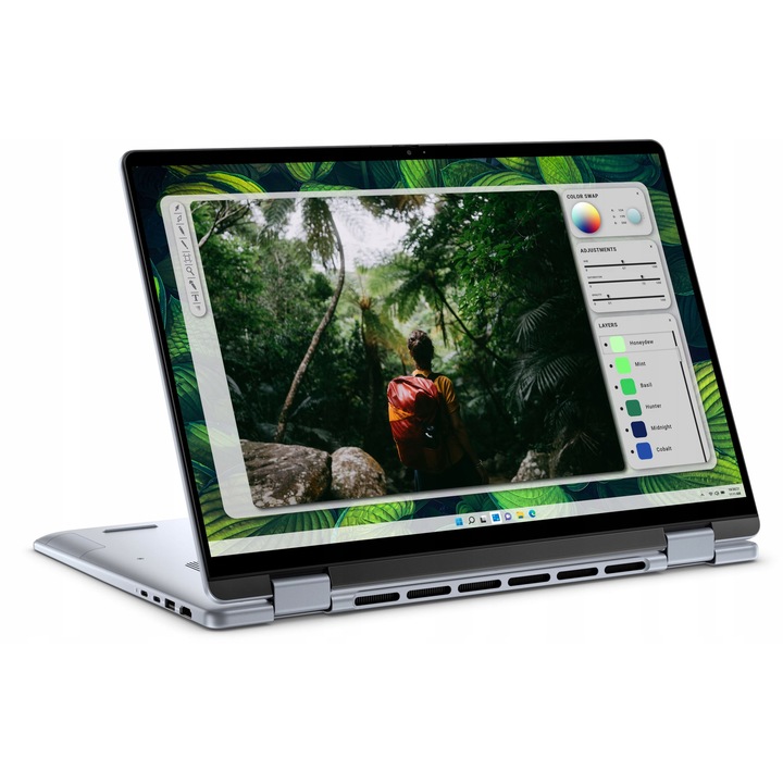 Laptop 2in1, Dell, Inspiron 16 7640, Intel Core Ultra 7 155H, 16GB RAM, 1TB SSD, FHD+ 16", 300 nit, Windows 11 Professional