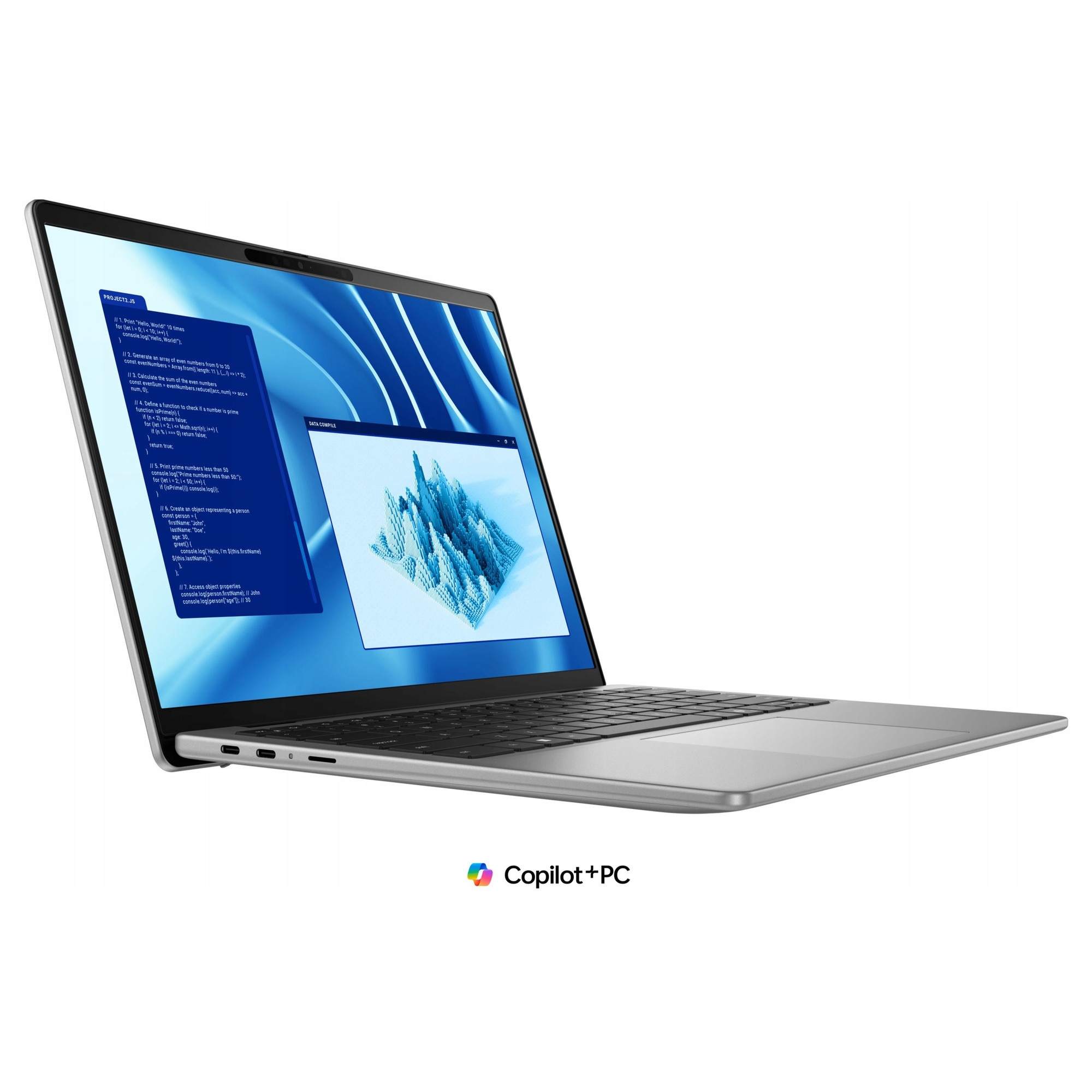 Laptop Dell Latitude 7455, Qualcomm Snapdragon X Plus, 16GB RAM, 1TB SSD, QHD+ 14", touchscreen, 1.44 kg
