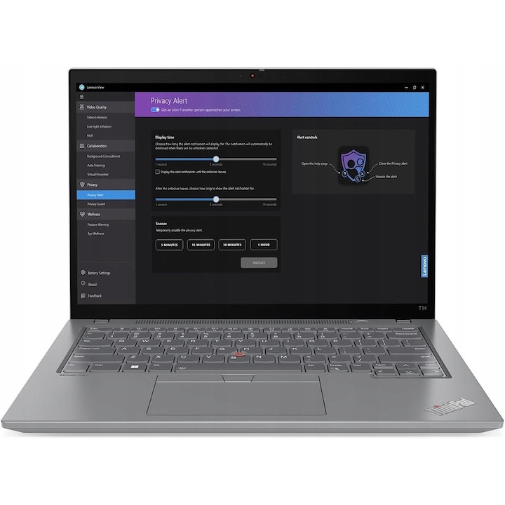 Laptop Lenovo ThinkPad T14 Gen 4, Intel Core i5-1335U, 16GB RAM, SSD 512GB, 14" IPS, touchscreen, 300 nit, Windows 11 Professional