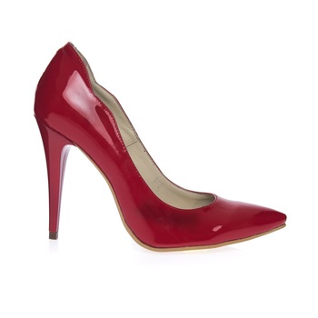 Pantofi dama stileto din piele naturala - Rosu Lac - 113 RL, Rosu Pantofi dama stileto din piele naturala - Rosu Lac - 113 RL, Rosu