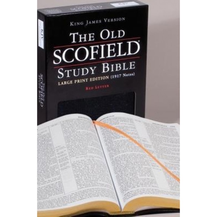 Old Scofield Study Bible-KJV-Large Print,