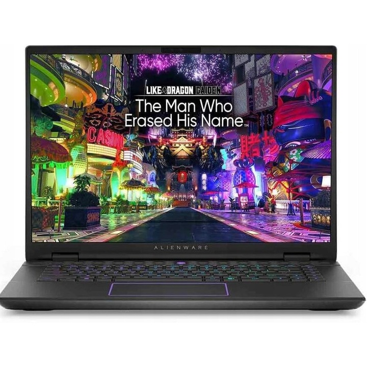 Laptop Dell Alienware m16 R2, Intel Core Ultra 9 185H, 64GB RAM, 1TB SSD, QHD+ 240Hz, NVIDIA GeForce RTX 4060, 16"